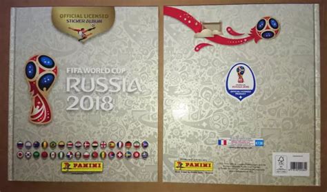 Panini Wm Fifa World Cup Russia Hardcover White Album Version