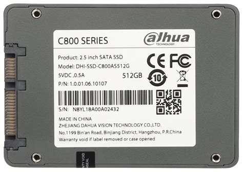 SSD DISK SSD C800AS512G 512 GB 2 5 DAHUA SSD SATA Diskar Delta