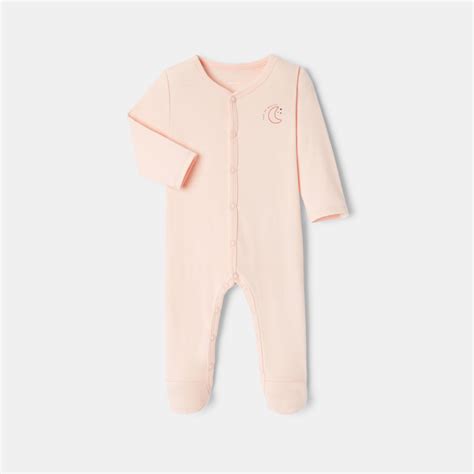 Dors bien en coton bio rose naissance Absorba Okaïdi Obaïbi