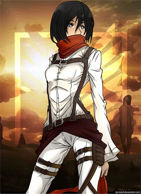 Mikasa Ackerman By Jarrizard On Deviantart