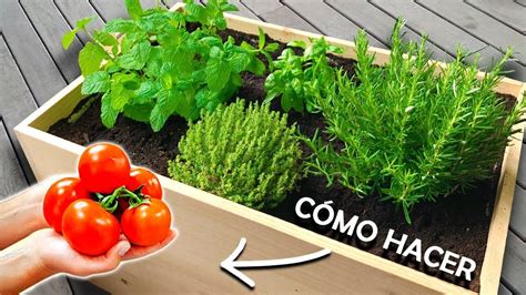 Como Hacer Un Huerto Urbano En Casa Growing Vegetables Vegetable Garden Planters Container