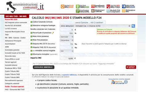 Come Calcolare L IMU 2020 E Chi Deve Pagarla Rim Srl