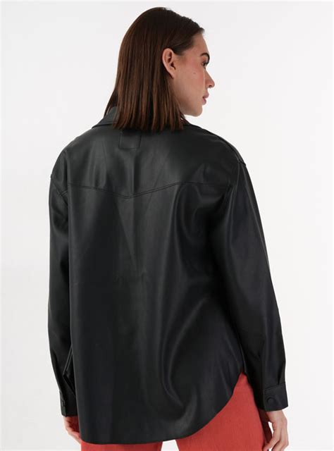 Ripley Chaqueta Index Sobrecamisa Efecto Piel