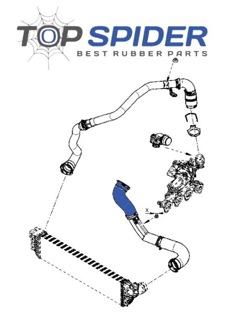 Intercooler Hose Renault Master Iii Dci Intercooler Turbo Hose