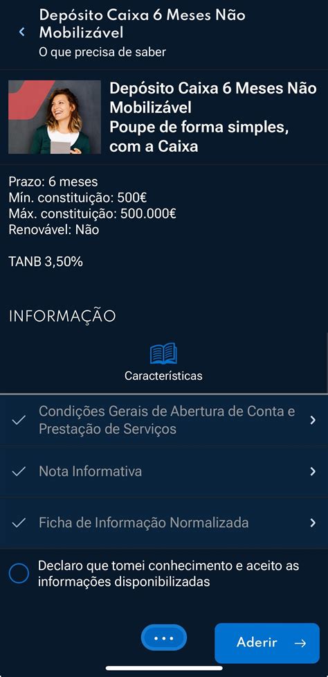 Depósito Caixa 6 Meses Não Mobilizável Rliteraciafinanceira