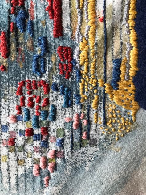 Pin By Diane Williams On Fiber Arts Textile Art Embroidery Textile