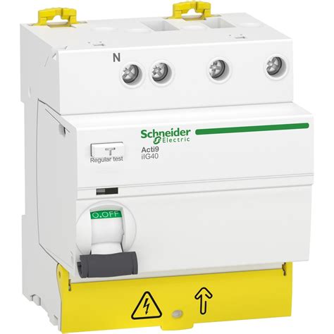 A9R67740 Schneider interrupteur différentiel triphasé neutre 30mA