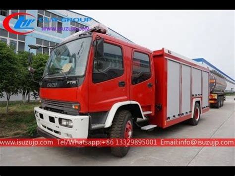 ISUZU FTR 6000 Litres Fire Department Water Tanker Firefighter Truck