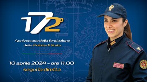 172 Anniversario Della Fondazione Della Polizia YouTube