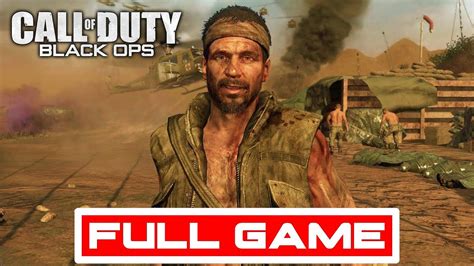 Call Of Duty Black Ops 1 Gameplay Walkthrough Part 1 Full Game [1080p Hd] No Commentary Youtube