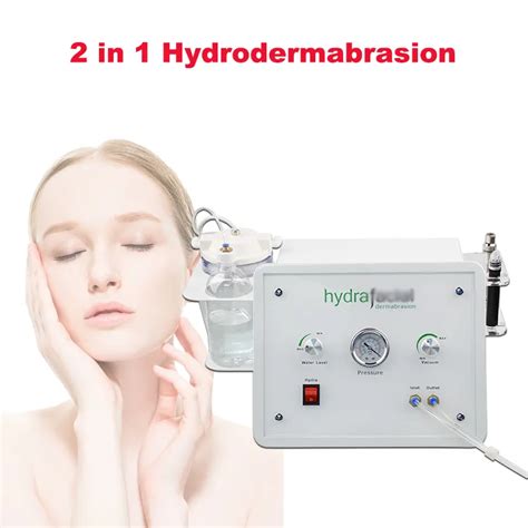 2 In 1 Facial Skin Care Dermabrasion Machine Aqua Peeling Vacuum Face Pore Cleaning Skin