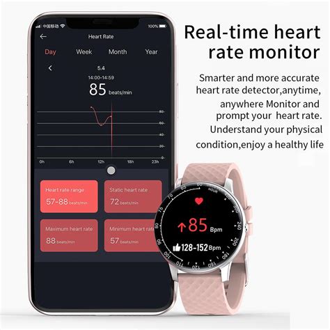 Buy H Smart Watch Men Diy Watchface Full Touch Fitness Tracker Heart