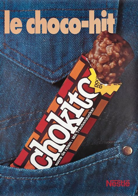 Vintage poster Chokito Le choco hit Nestlé Galerie 1 2 3