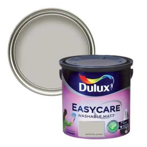 Buy A Dulux Easycare Matt Emulsion Paint 2 5L Perfectly Greige Online