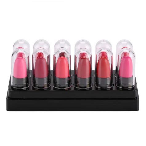 Lipstick A Set Of 12 Colors Lipstick Makeup Waterproof