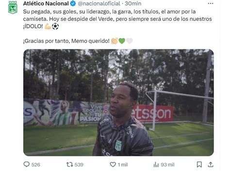 Dorlan Pabón No Va Más En Atlético Nacional Infobae