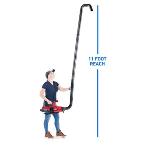 Toro Universal Gutter Cleaning Kit With 11 Ft Reach For Handheld Leaf Blowers Includes Shoulder