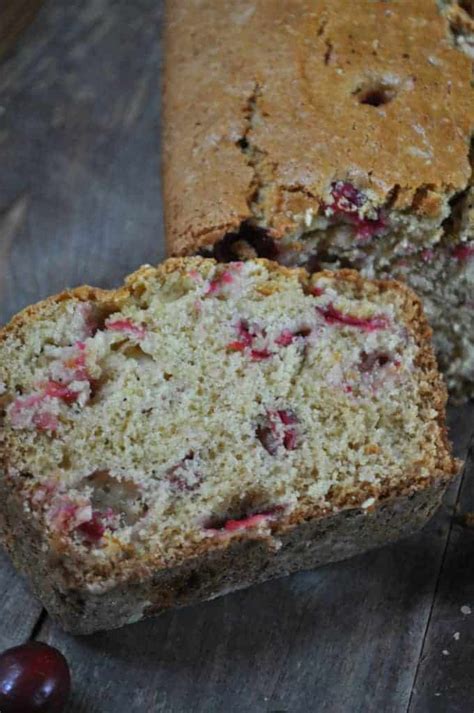 Vegan Cranberry Orange Bread - Rabbit and Wolves