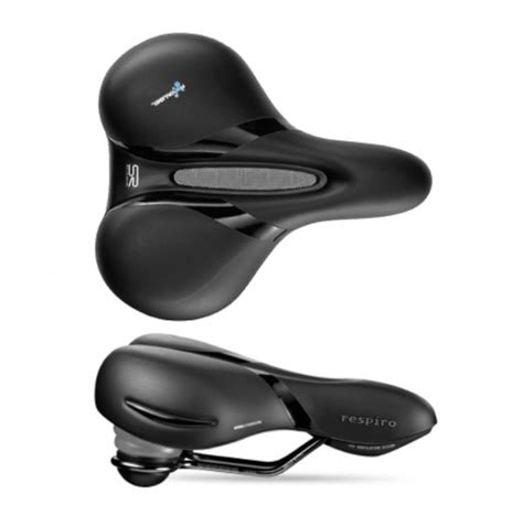 Selle Royal Respiro Relaxed Unisex Saddle Black Bicycle One