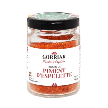 Poudre De Piment D Espelette Gorriak