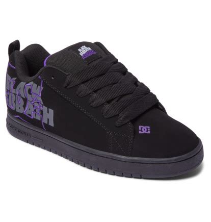 Dc X Black Sabbath Court Graffik Shoes Dc Shoes