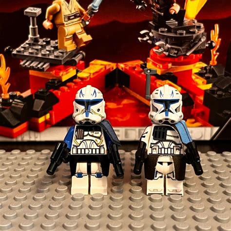 Lego Toys Lego Star Wars Phase 2 Captain Rex Minifigure Lot Bundle Sw450 Sw315 Amazing