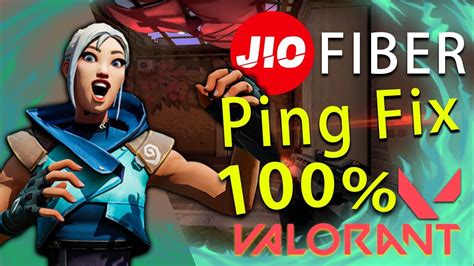 Jio Fiber Valorant High Ping Fix In Just Mint Hindi Youtube