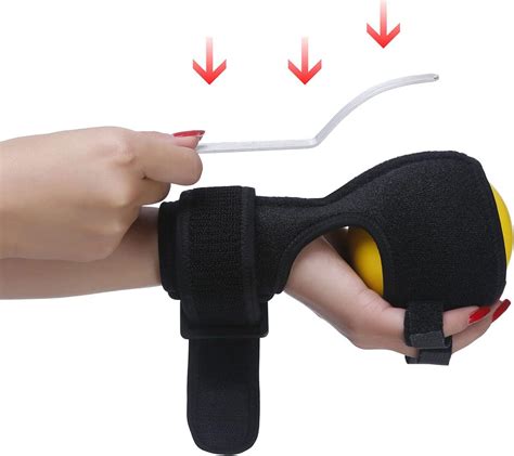 Anti Spasticity Finger Recovery Ball Splint For Hand Stroke Hemiplegia