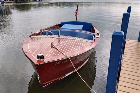 No Reserve 1956 Chris Craft 17 Sportsman For Sale On BaT Auctions