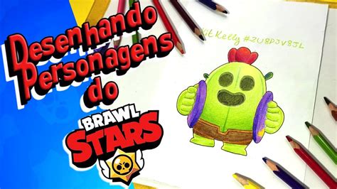 COMO DESENHAR O SPIKE DO BrawlStars YouTube