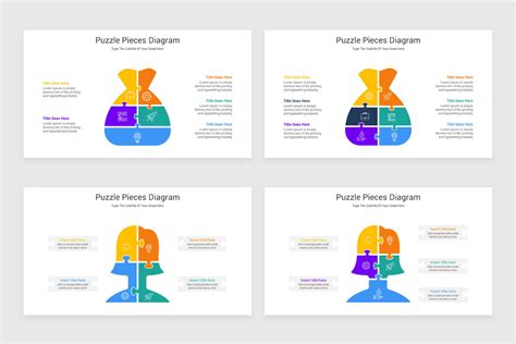 Puzzle Pieces Diagram Powerpoint Template Nulivo Market