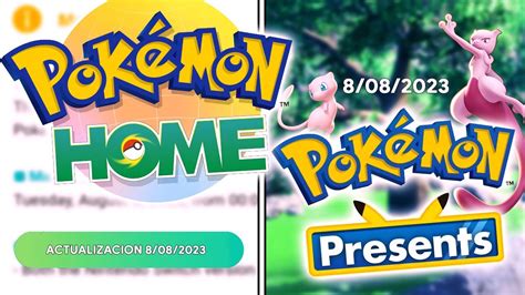 Actualizacion Pokemon Home Confirma El Pokemon Presents De Agosto