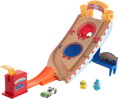 Buy Disney Hot Wheels And Disney Pixar Buzz Lightyear Character Car Play Set Toy Story Ramp