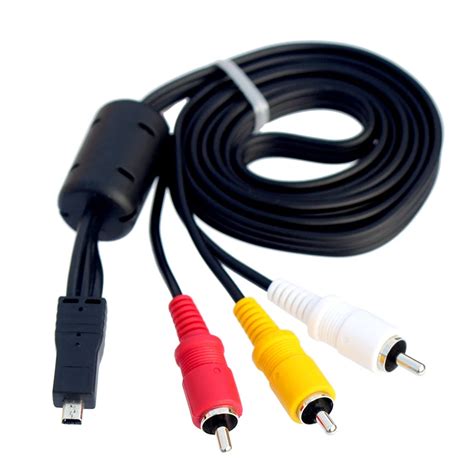 Uc E6 Camera Mini 8 Pin Av Rca Digital Camera Camcorder Cable For Nikon