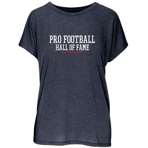 Hall Of Fame Womens Camp David Blossom Stack T Shirt Pro Football