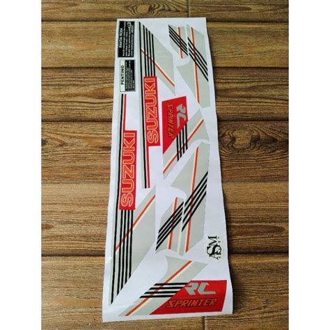 Jual Striping Sticker Suzuki Rc Sprinter Custom Shopee Indonesia