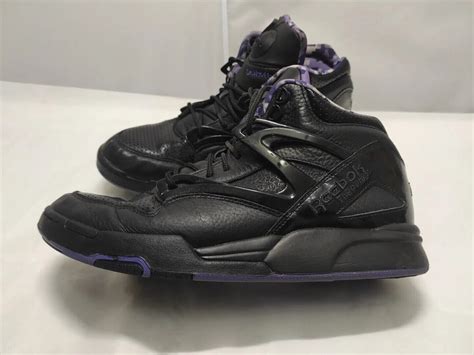 Reebok The Pump Omni Lite Black Fearless Purple Hexal Gem