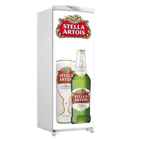 Adesivo Geladeira Porta Cerveja Stella Artois Lata X Cm