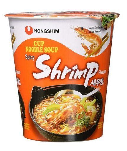 Cup Noodle Coreano Nongshim Big Bowl Shrimp Sabor Camarão 67g