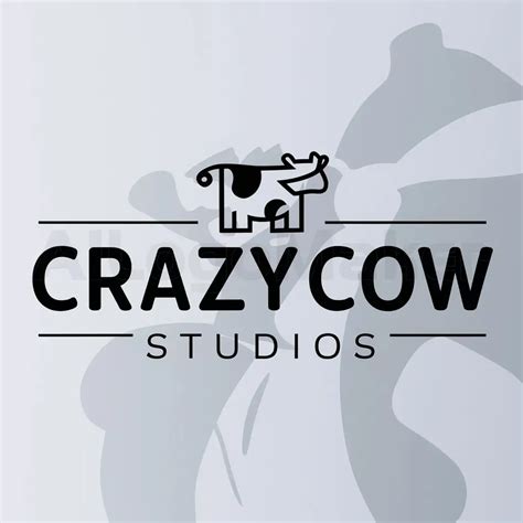 LOGO Design For CrazyCow Playful Cow Symbol for Studios Industry | AI ...