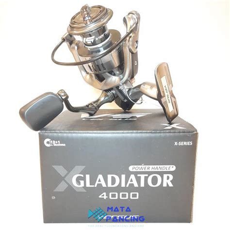 Jual Reel Versus Gladiator 2000 4000 6000 Power Handle Shopee Indonesia