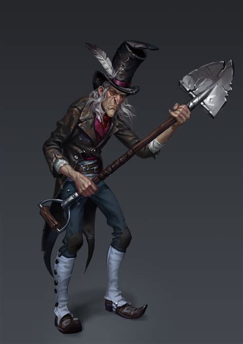 The Grave Digger By Joris Dewolf Rimaginarycharacters