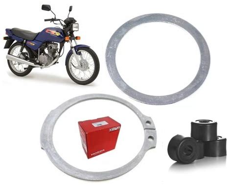 Trava Da Coroa Honda Arruela Bucha Coroa Nylon Cg Titan 125 De 1983