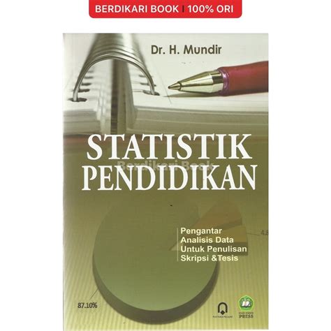 Jual Berdikari Statistik Pendidikan Pengantar Analisis Data Untuk