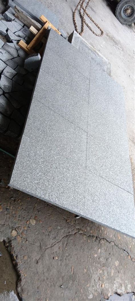 Customized G Dark Grey Granite Flamed Tiles Manufacturers Suppliers