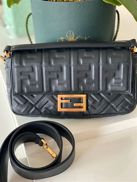 Bolsa Fendi Baguette Preta Atelier Yuwa Ciao Jp