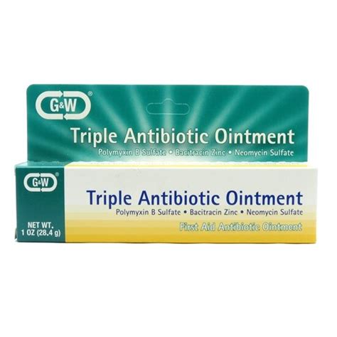 Triple Antibiotic Ointment 1 Ounce Tube Mcguff