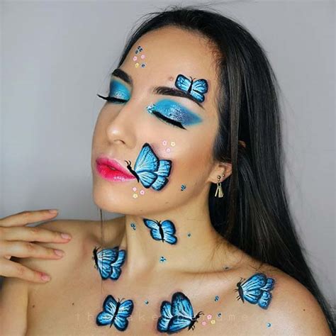 21 Most Beautiful Butterfly Makeup Ideas For Halloween Stayglam