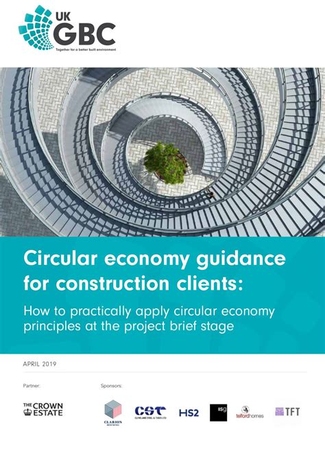 Circular Economy Guidance For Construction Clients Gha Knowledge Base