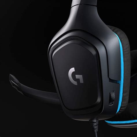 Logitech G432 Wired Gaming Headset for PC Black/Blue 981-000769 - Best Buy